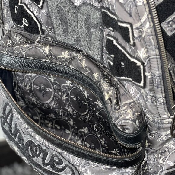 Dolce and Gabbana Sicilia Amore Patch Crown Bee Backpack (RARE-Runway Piece) - Picture 14 of 14